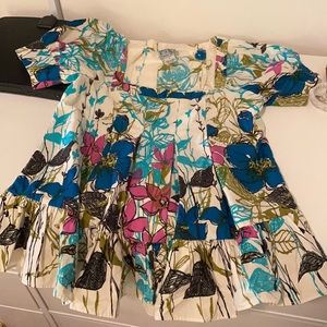 Anthropologie Tabitha Floral Swing Top